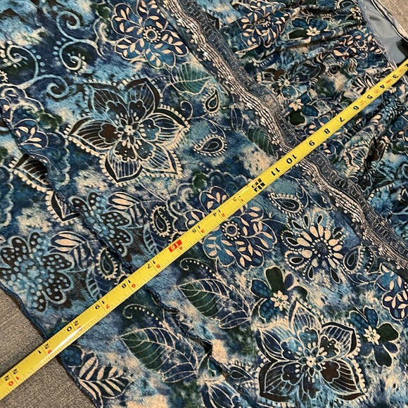 Venezia top off shoulder, butterfly sleeves Sz 22/24 wide 24-153 - Picture 2 of 8